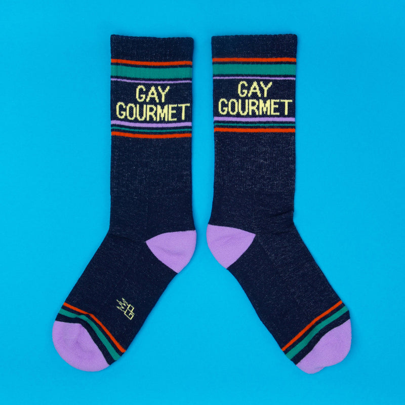 Gay Gourmet Gym Crew Socks