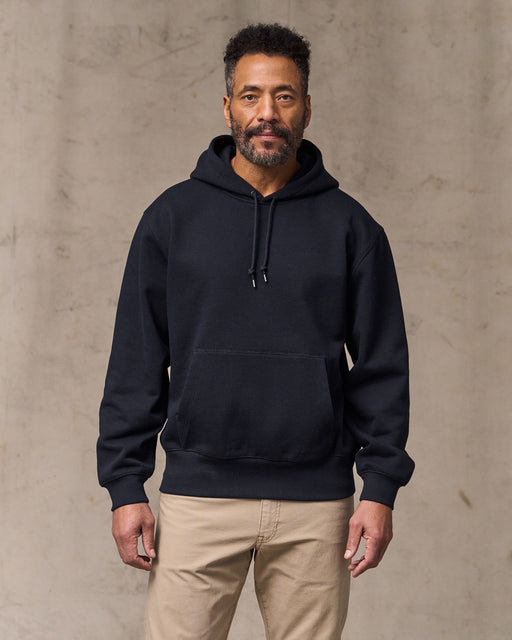 Filson 14-oz Heritage Fleece Hoodie in Dark Indigo