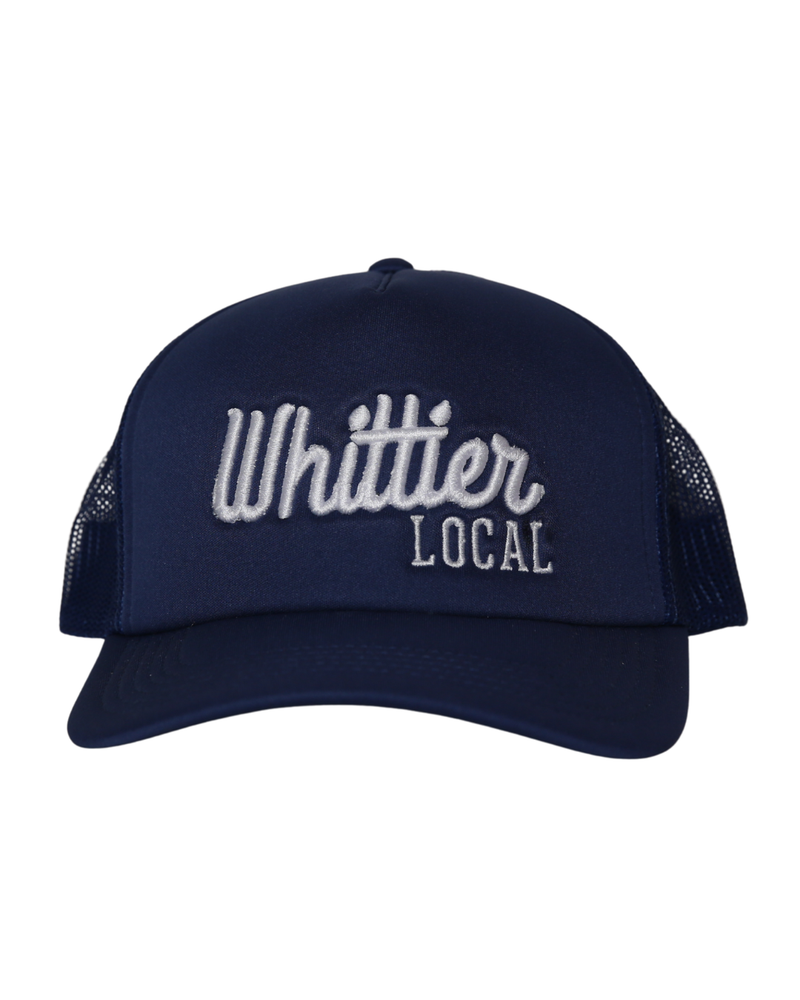 Whittier Local A-Frame Trucker Embroidered Hat