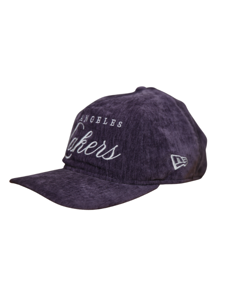 Los Angeles Lakers New Era Team Script 19TWENTY Adjustable Hat | Velvet