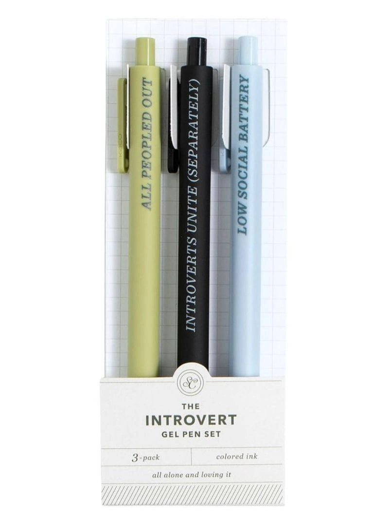 The Introvert Pen Set