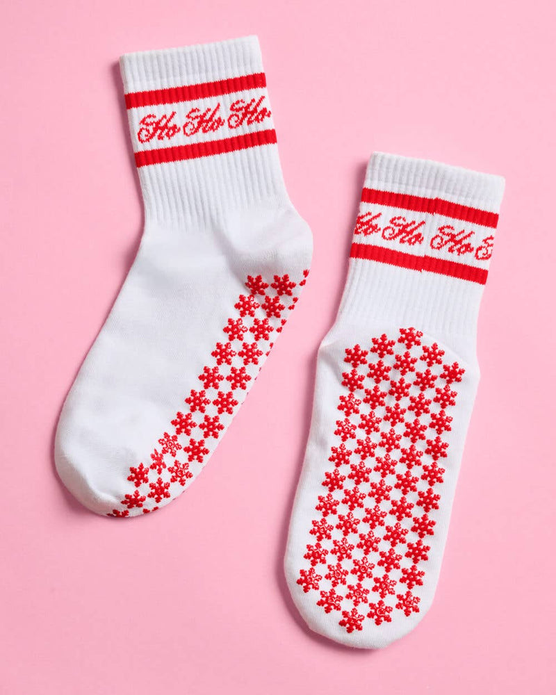 Christmas Pilates Socks