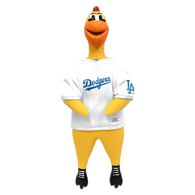 MLB Los Angeles Dodgers Team Rubber Chicken Toy