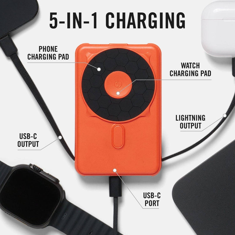 Ridge Power Bank - 10k mAh - Basecamp Orange: Basecamp Orange