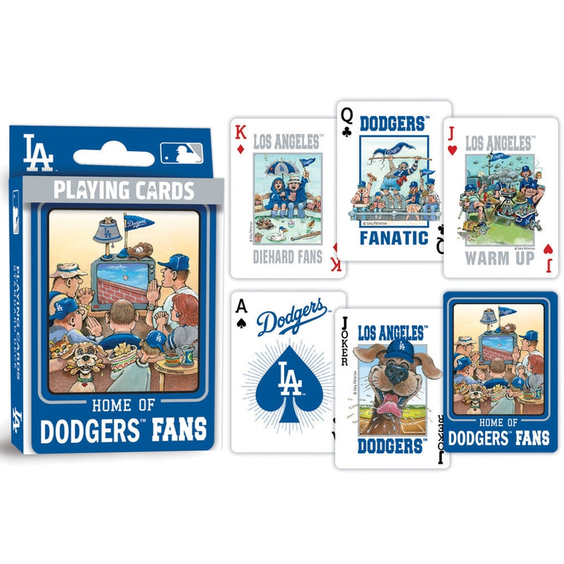Los Angeles Dodgers Fan Deck Playing Cards | 54 Card Deck
