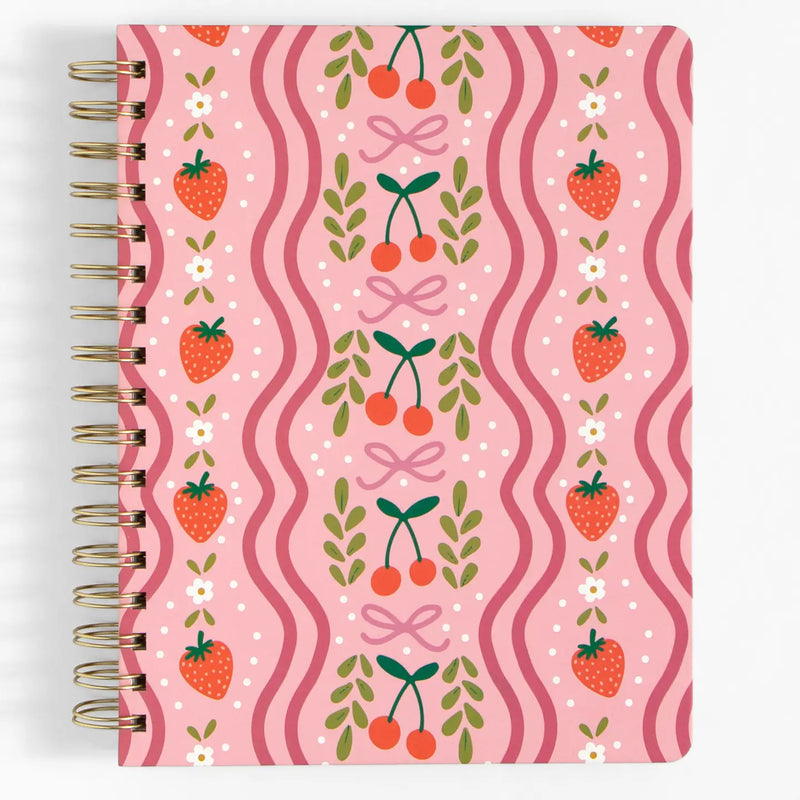 Berries & Bows Spiral Notebook