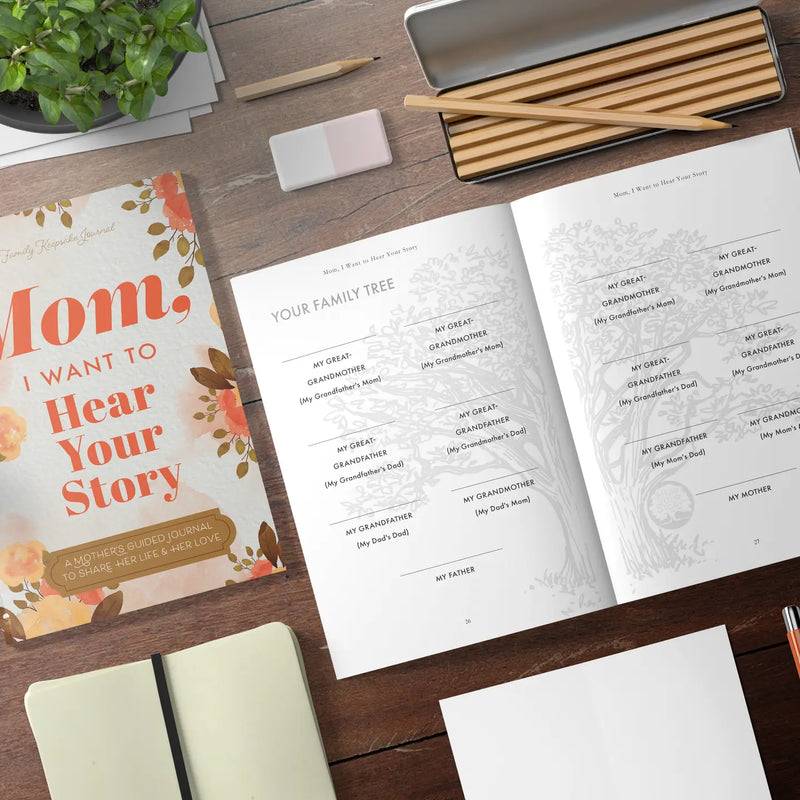 Mom, I Want to Hear Your Story: A Mother's Guided Journal To Share Her Life & Her Love
