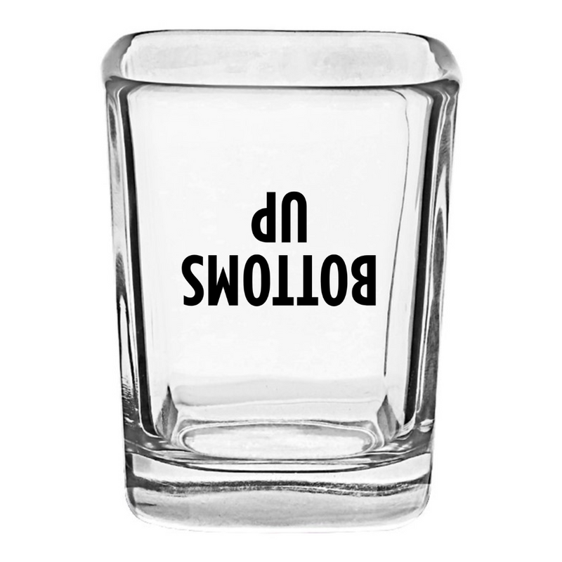 Bottoms Up Shot Glass