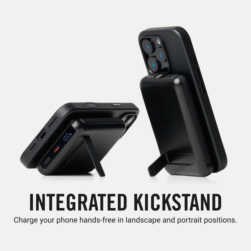 Ridge Power Bank - 10k mAh - Matte Black: Matte Black