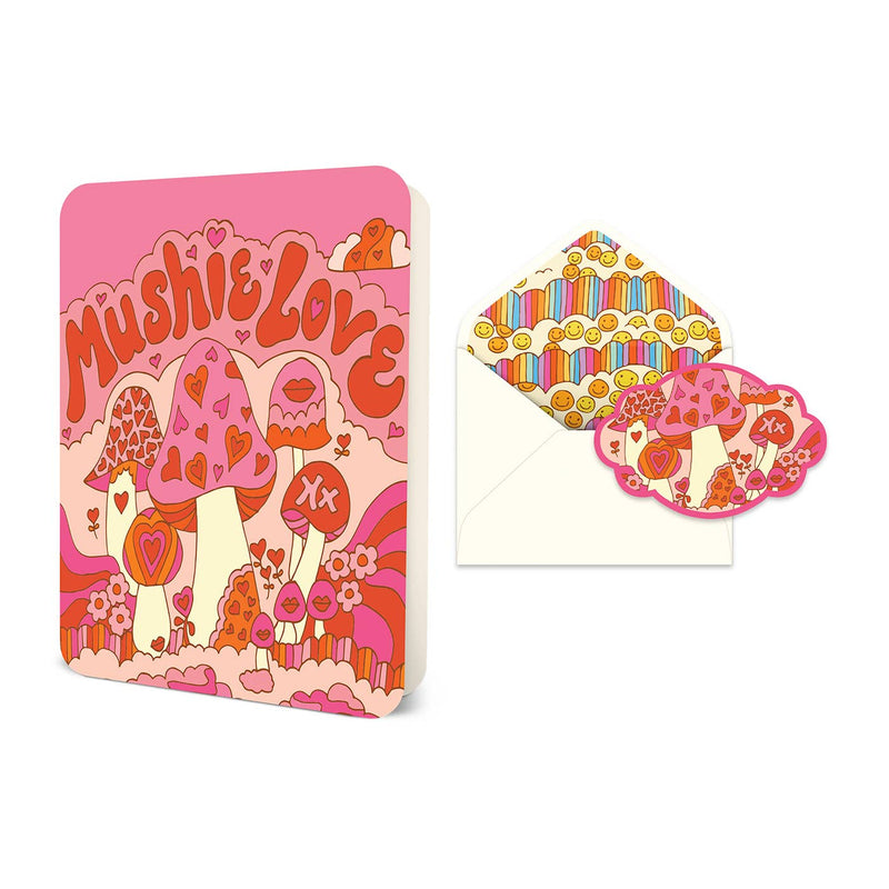Mushie Love Deluxe Greeting Card