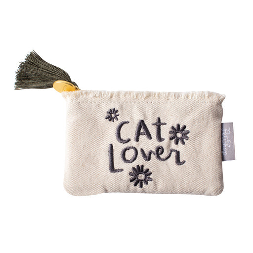 Cat Lover Canvas Coin Pouch - LOCAL FIXTURE