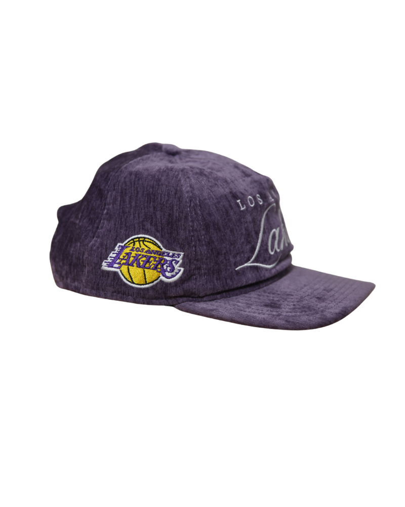 Los Angeles Lakers New Era Team Script 19TWENTY Adjustable Hat | Velvet