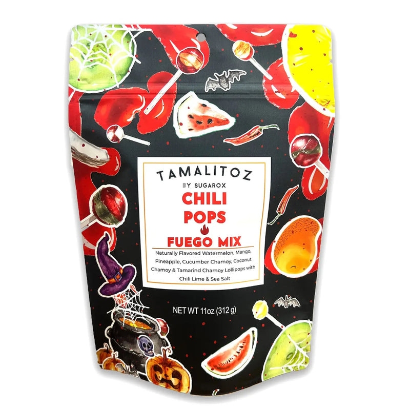 Tamalitoz Chili Pops Fuego Mix Halloween Limited Edition