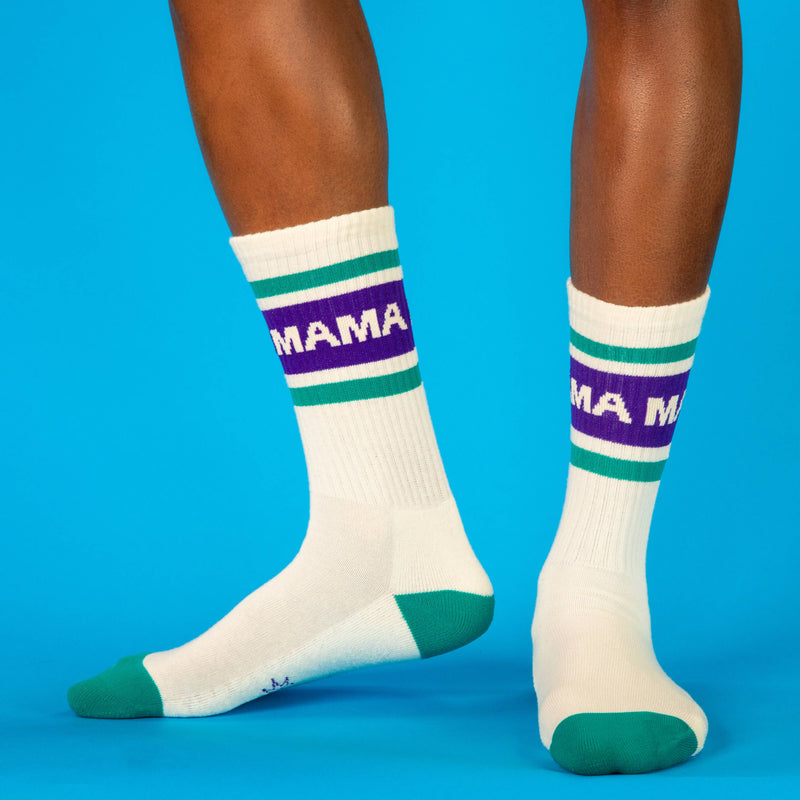 Mama Gym Crew Socks