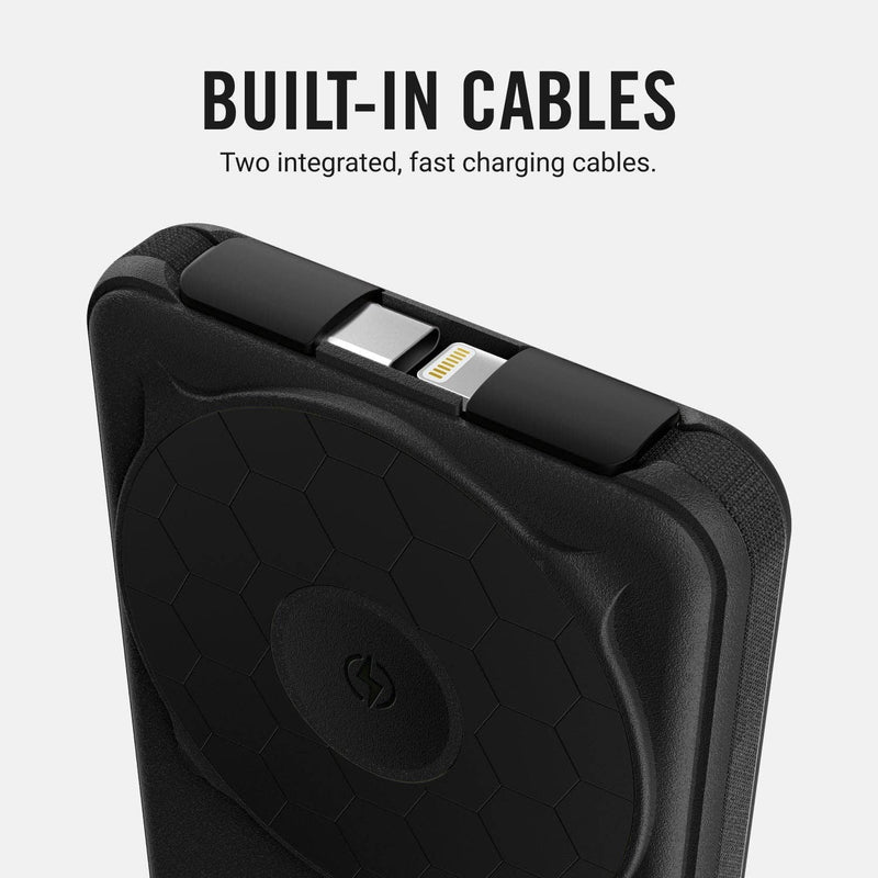 Ridge Power Bank - 10k mAh - Matte Black: Matte Black