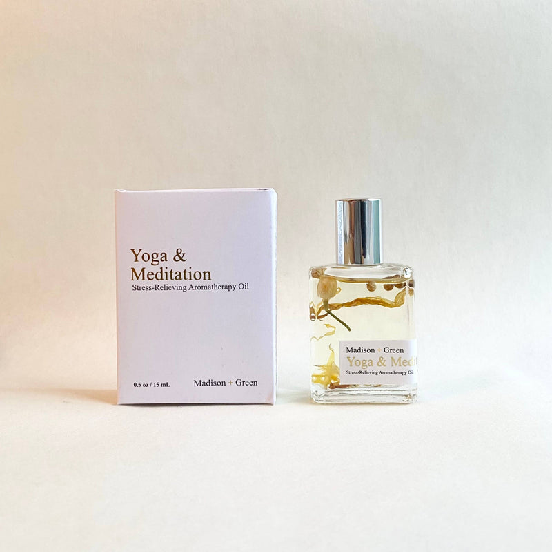 "Yoga & Meditation" - Aromatherapy Body Oil: Mini Traveler