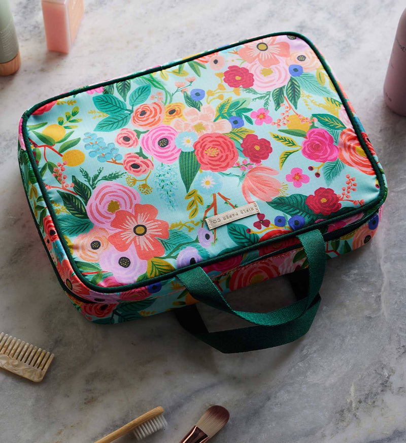 Garden Party Travel Cosmetic Case
