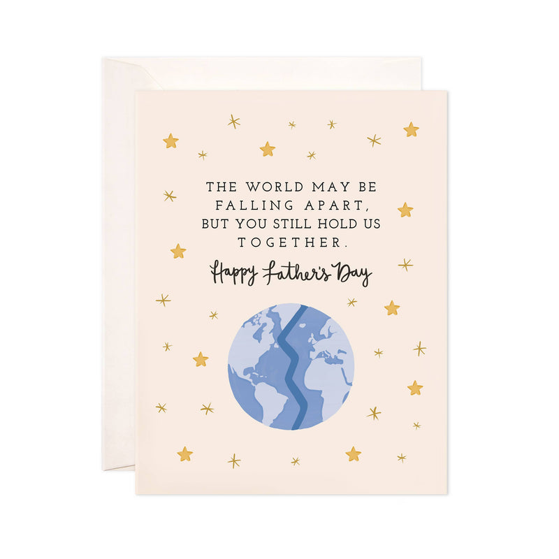 Falling Apart Father's Day Greeting Card - Father's Day Card