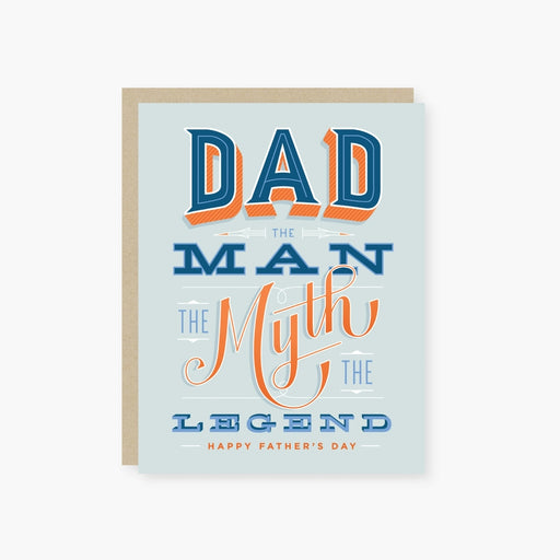 The Man, the Myth, the Legend Father's Day Card - LOCAL FIXTURE
