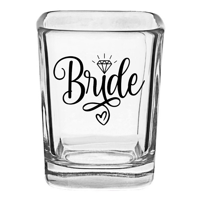 Bride Shot Glass
