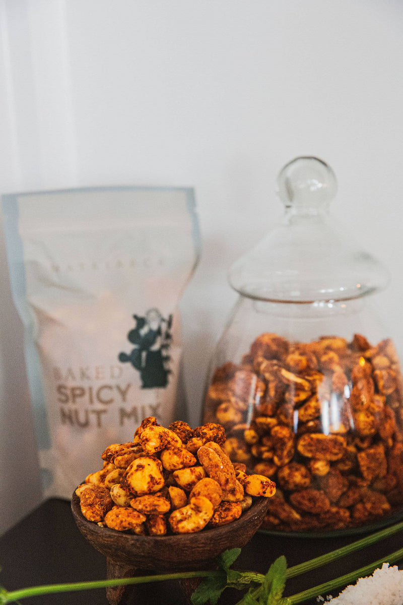 Baked Spicy Nut Mix