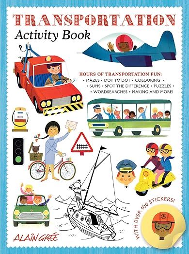 Transportation Activity Book