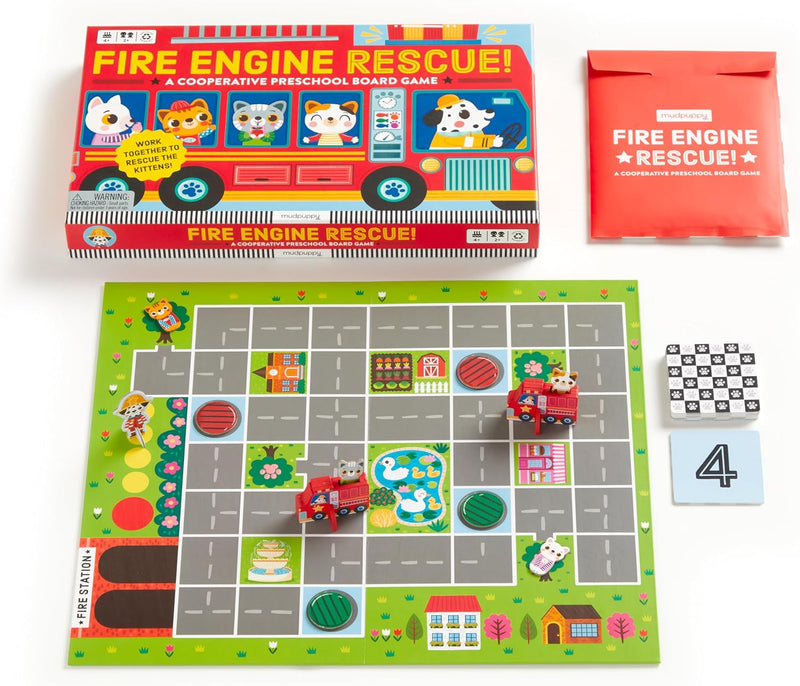 Mudpuppy Fire Engine Rescue