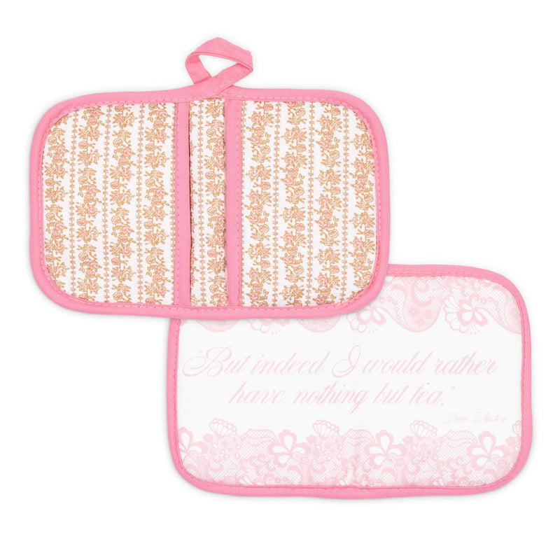 Mini Book Potholder Set | Tea
