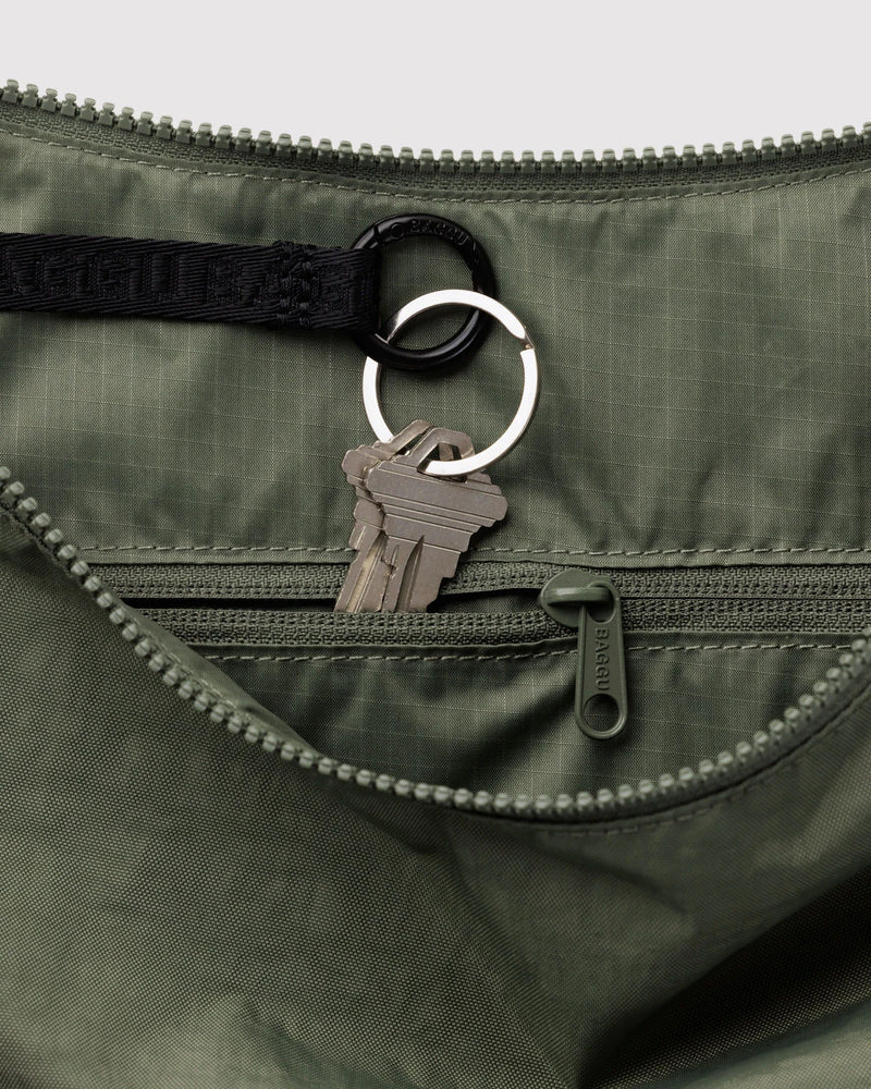 Large Nylon Crescent Bag | Fall 2026
