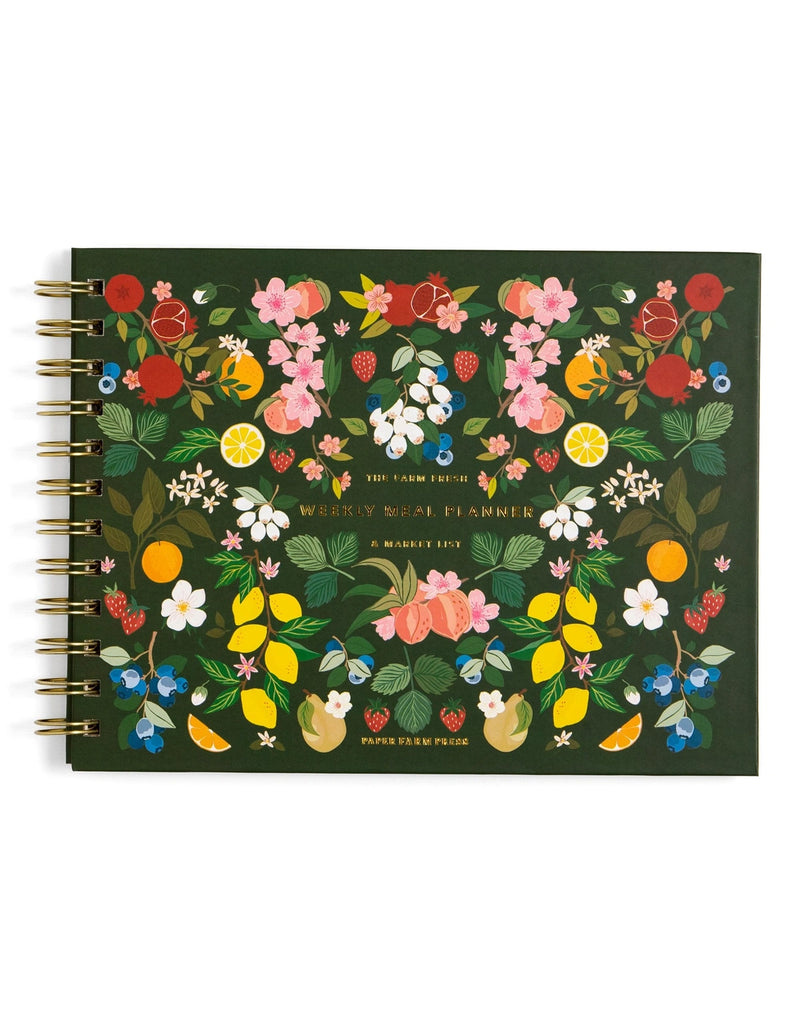 Farm Fresh Weekly Meal Planner - Floral