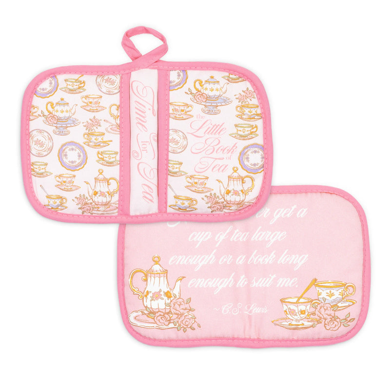 Mini Book Potholder Set | Tea