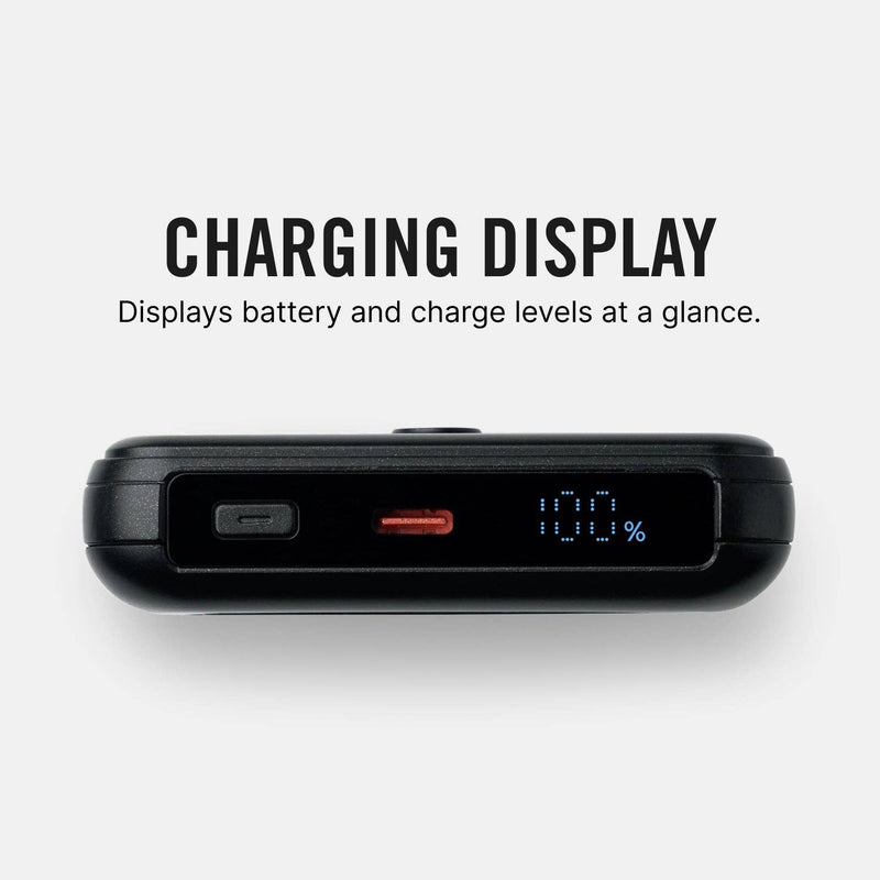 Ridge Power Bank - 10k mAh - Matte Black: Matte Black