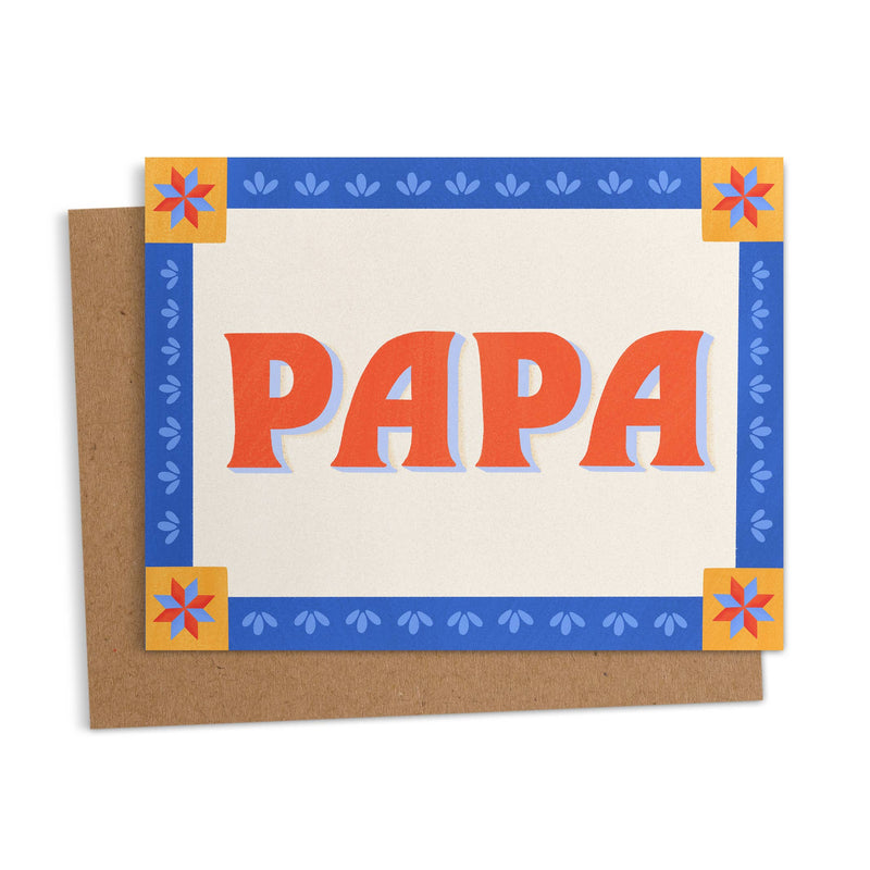 Papa Spanish Father's Day Greeting Card