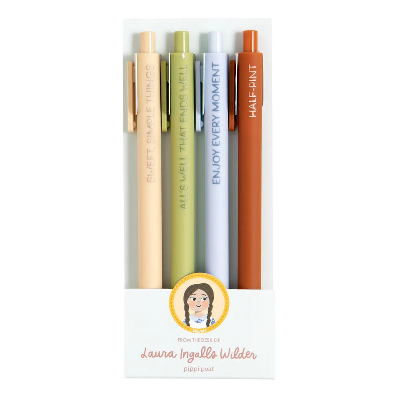Little House On the Prairie Laura Ingalls Wilder Pen Set