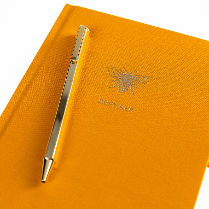 La Petite Presse Bee Fabric-Bound Journal detail