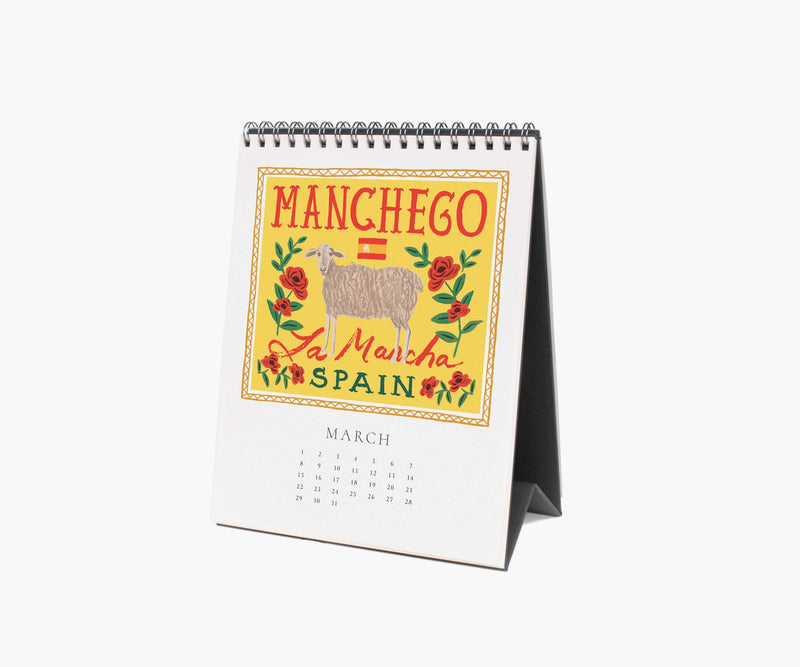 2026 Cheese Desk Calendar