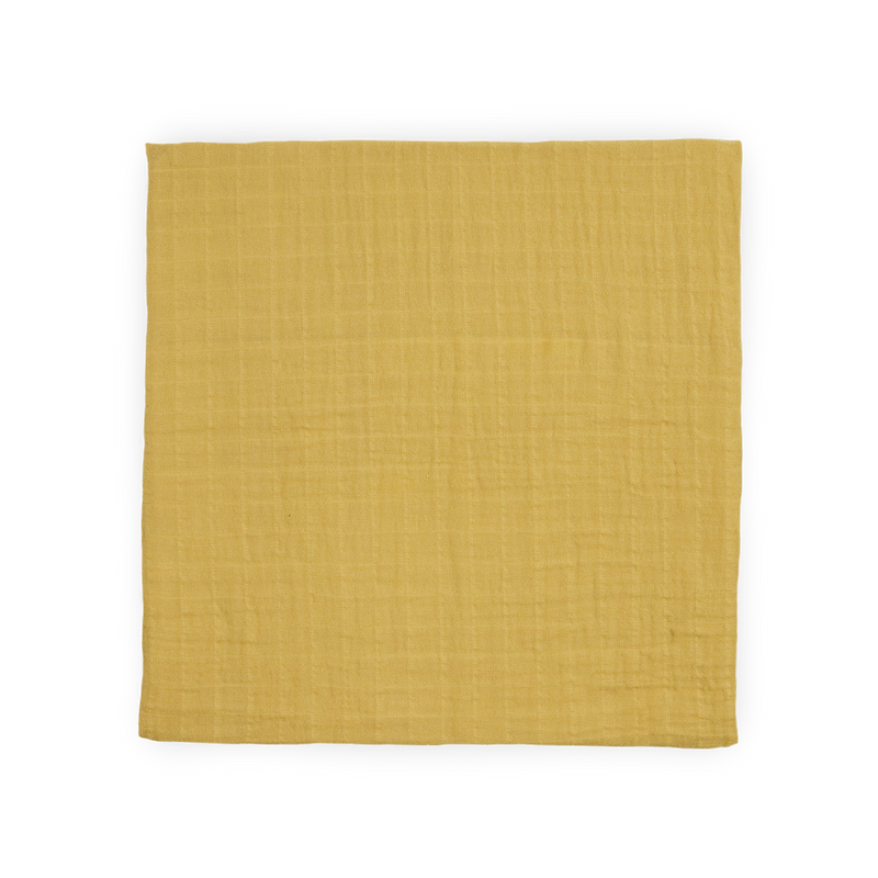 Organic Cotton Muslin Swaddle Blanket | Wheat