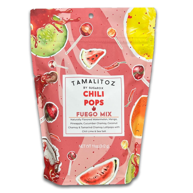 Fuego Mix Chilipops By Tamalitoz 12ct Case
