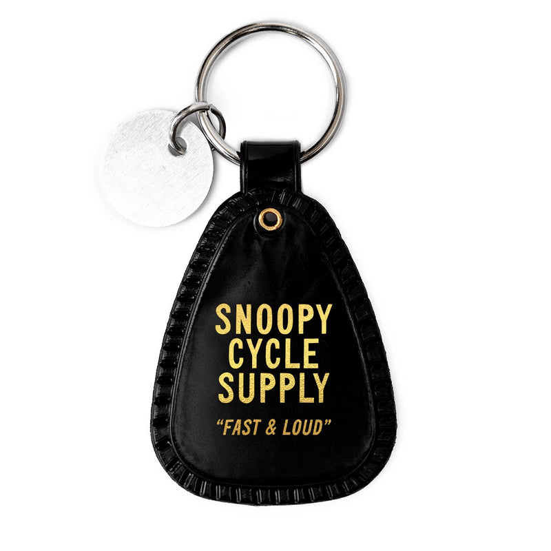 3P4 x Peanuts® - Snoopy Motorcycle Saddle Keychain