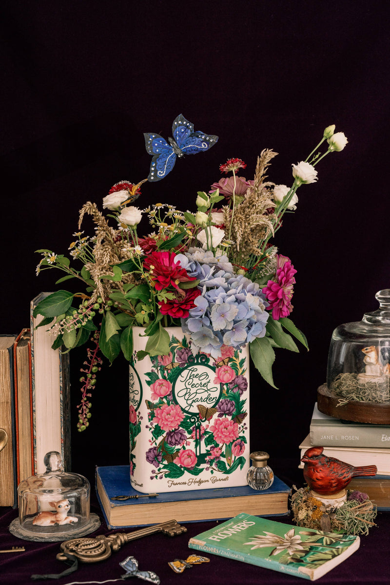 Large Book Vase, The Secret Garden 2