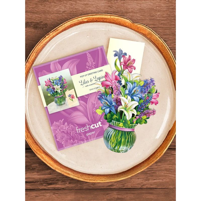 Mini Lilies & Lupines