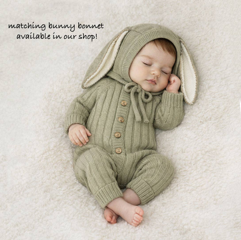 Milo Jumpsuit: Taupe / 3-6 months