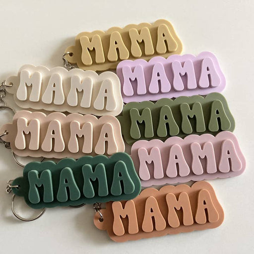 Monotone Mama Acrylic Keychain - LOCAL FIXTURE
