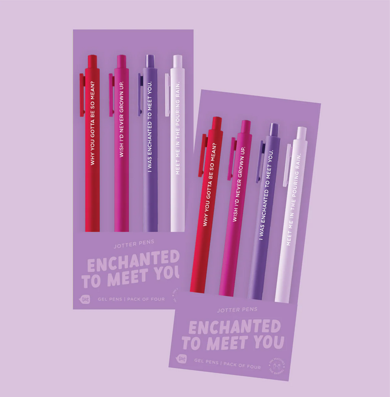 TS Jotter 4 Pack: Enchanted To Meet You