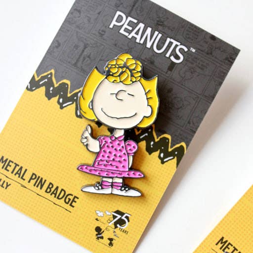 Peanuts Snoopy 75th Anniversary Pin Badge Collection: Sally