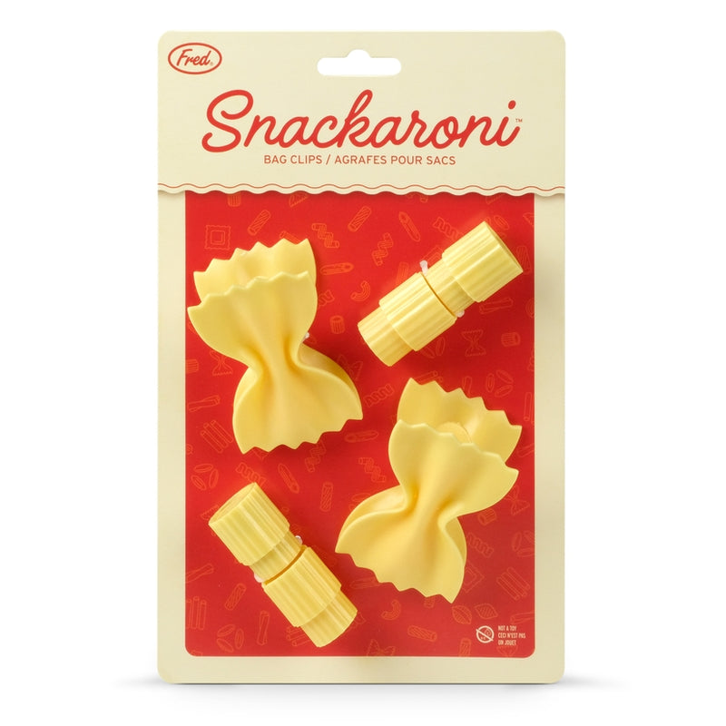 Snackaroni | Pasta Bag Clips | Set of 4