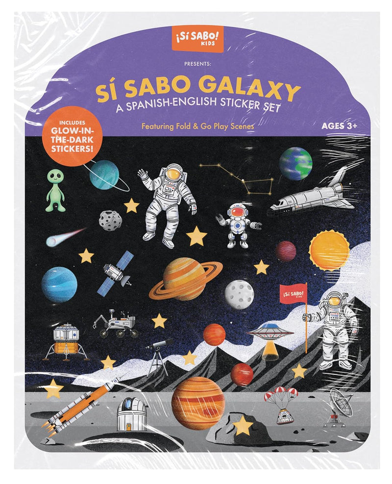 Space Sticker Book: Galaxy