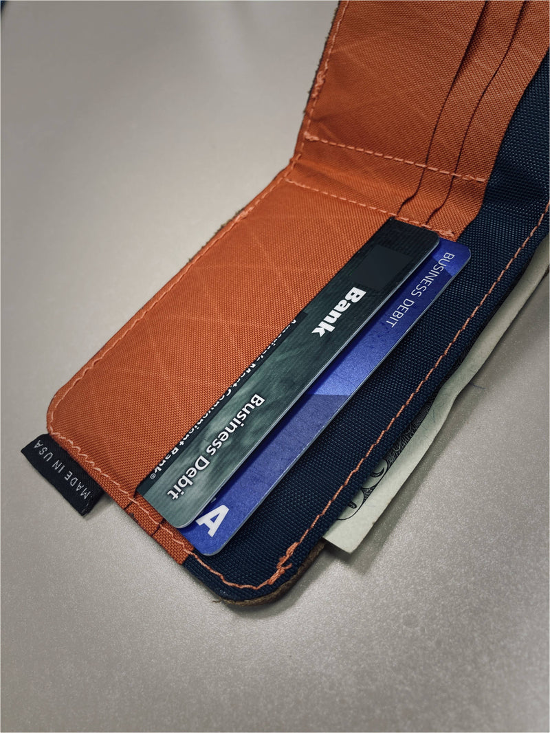 Premium Fold Wallet: Rust