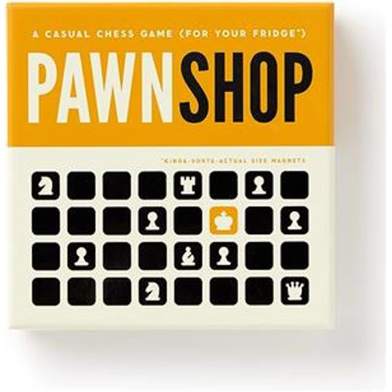 Pawn Shop: Casual Chess Magnetic Fridge Game