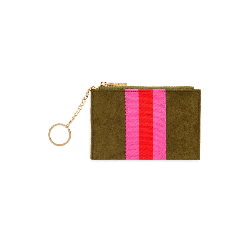 Milano Card Case/Key Ring | Olive